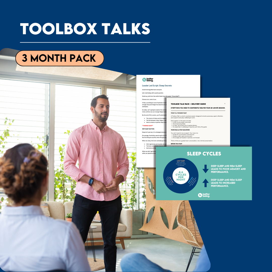 Toolbox Talks (3 Month Pack)